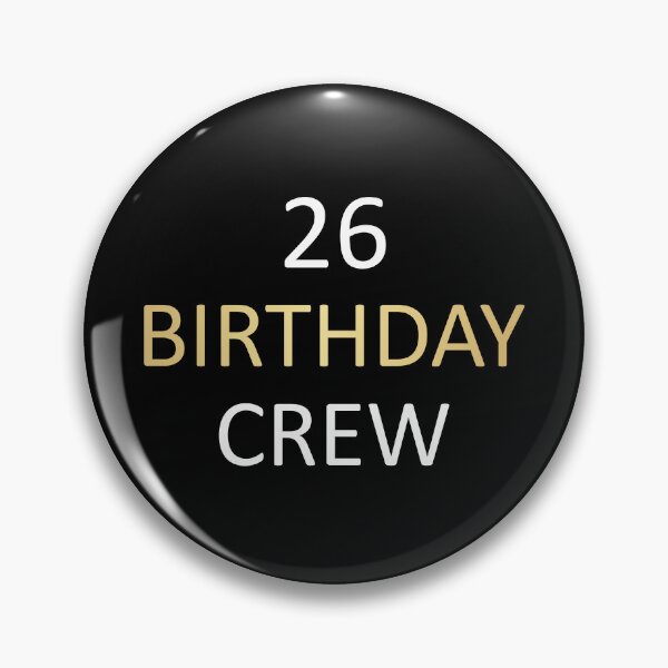Item preview, 26th Birthday Party Crew For Family designed and sold by B3N-arts.