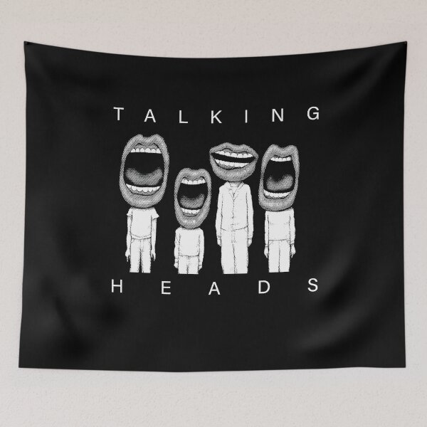Item preview, White art members comedy music Talking Heads T Shirt designed and sold by HanhLam.