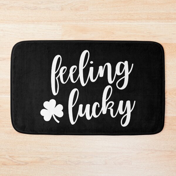 Item preview, Feeling Lucky designed and sold by SqueakitySqueak.