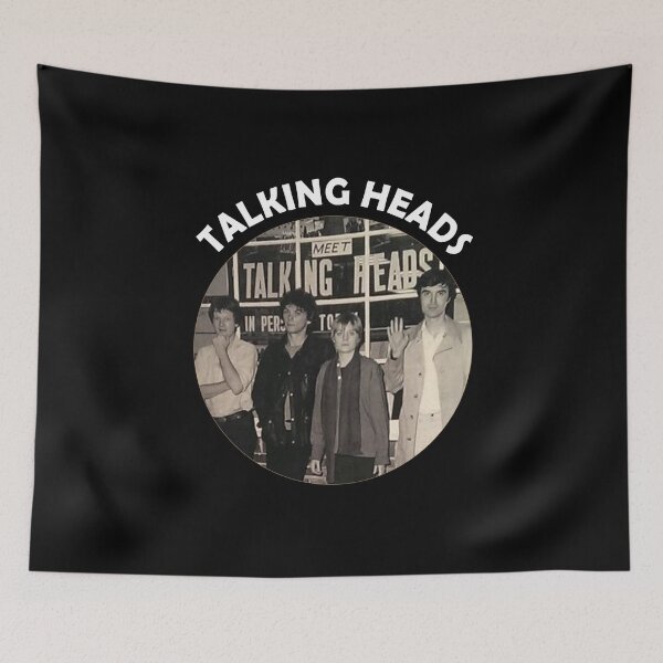 Item preview, Picture members music - Talking Heads circle style T Shirt designed and sold by HanhLam.