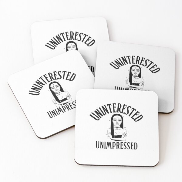 Item preview, Uninterested; Unimpressed designed and sold by LadyHustle.