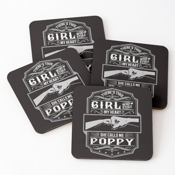 Item preview, This Girl Stole My Heart She Calls Me Poppy designed and sold by Ryan Jay Cruz.