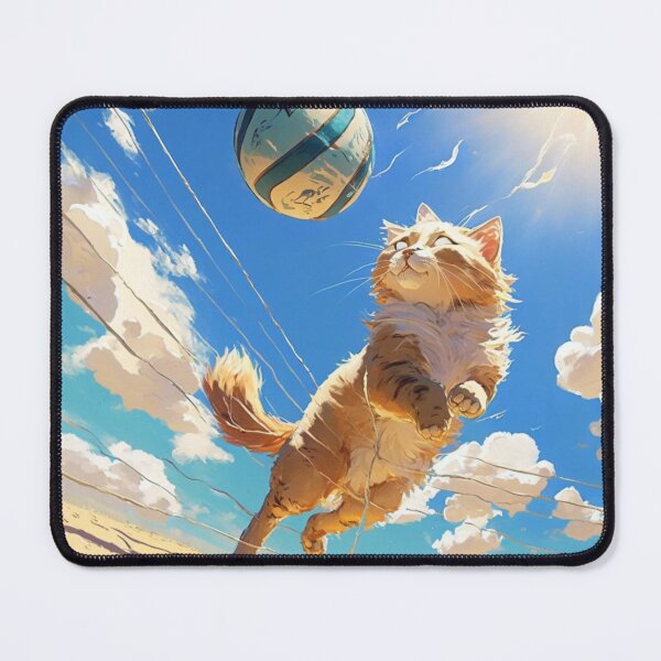Item preview, Highly Detailed Painting of a Sporty Cat Enjoying the Sunshine designed and sold by kfir marco.