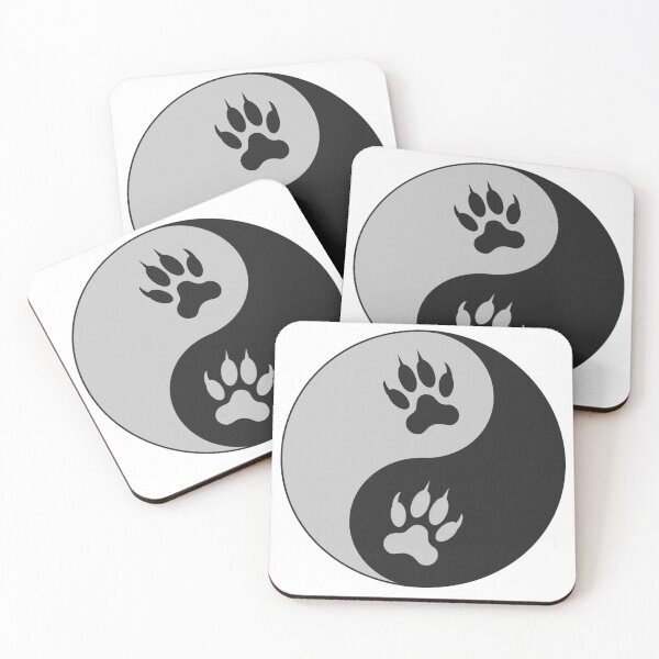 Item preview, Yin Yang with Lion Paw - Lion - Graphic - Spirituality designed and sold by TShirtsundMehr.