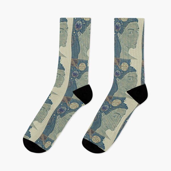 Item preview, Sacred Starry Universe In Her Cosmic Head |Wavey Blue| DEMONSIZED designed and sold by Demonsized.
