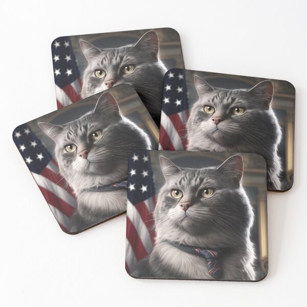 Item preview, president cat designed and sold by FelpoStore.
