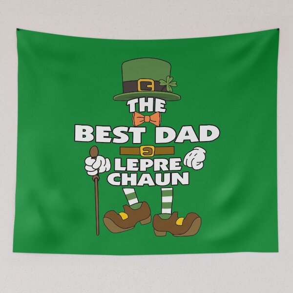 Item preview, The Best Dad Leprechaun St Patrick's Day Celebration Matching Outfits Group Attire designed and sold by onicon.