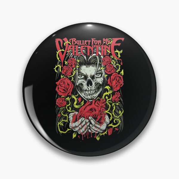 Item preview, Special Present Bullet For My Valentine Roses And Heart Black Gift designed and sold by Michrter.