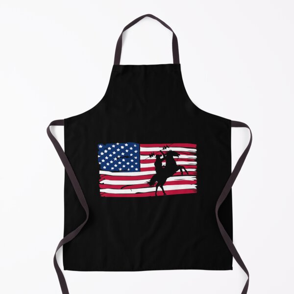 Item preview, Distressed American Flag Horse designed and sold by BucaBosiwa.