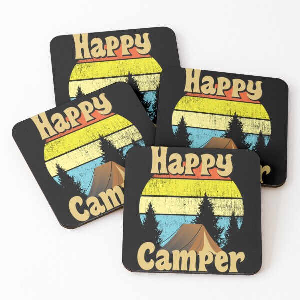 Item preview, Happy Camper Distressed designed and sold by BucaBosiwa.