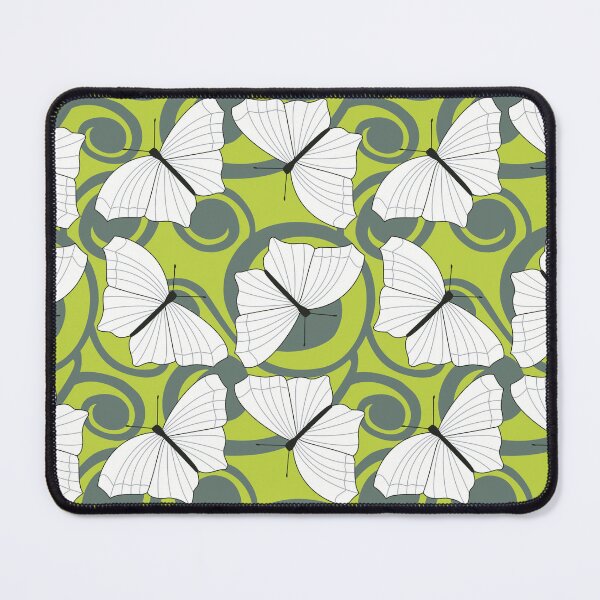 Item preview, Pretty Whimsical Green Butterfly Pattern designed and sold by MoePark.