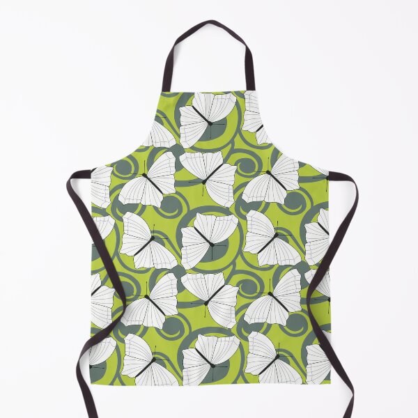 Item preview, Pretty Whimsical Green Butterfly Pattern designed and sold by MoePark.