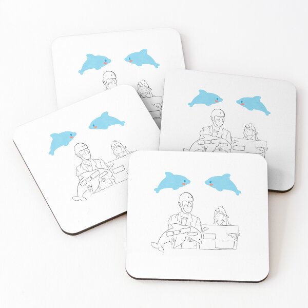 Item preview, Woo Yong Woo & Lee Jun Ho  Dating protect dolphins line version designed and sold by paintingtour.