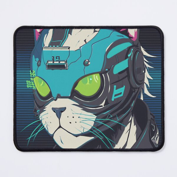 Item preview, Cyberpunk cat - Street Bandit | "Cybercat Chronicles" collection designed and sold by RESToRAPTOR.