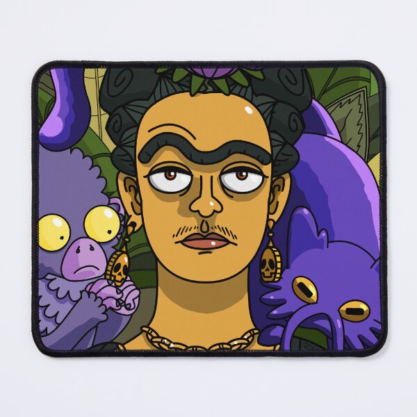Artikelvorschau, Fricka - Tribut an Frida Kahlo und Rick & Morty entworfen und verkauft von Piezaroth.