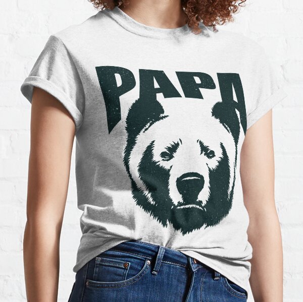 Papa Bear T-shirt for Sale by fohkat, Redbubble