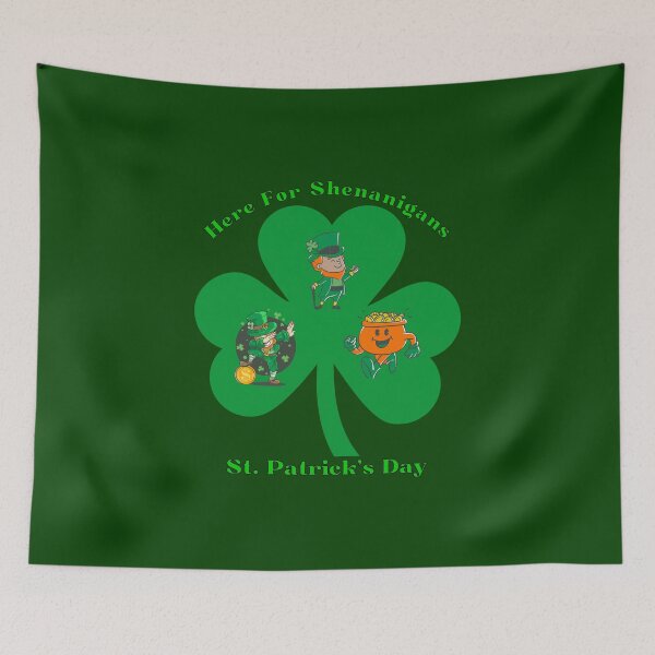 Item preview, St Patrick's Day Shamrock Clover designed and sold by Digitalme Designs.