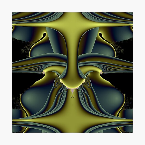 Green Gold Photographic Print