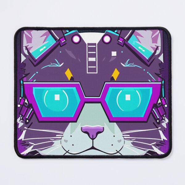 Item preview, Cyberpunk cat - Corporate | "Cybercat Chronicles" collection designed and sold by RESToRAPTOR.