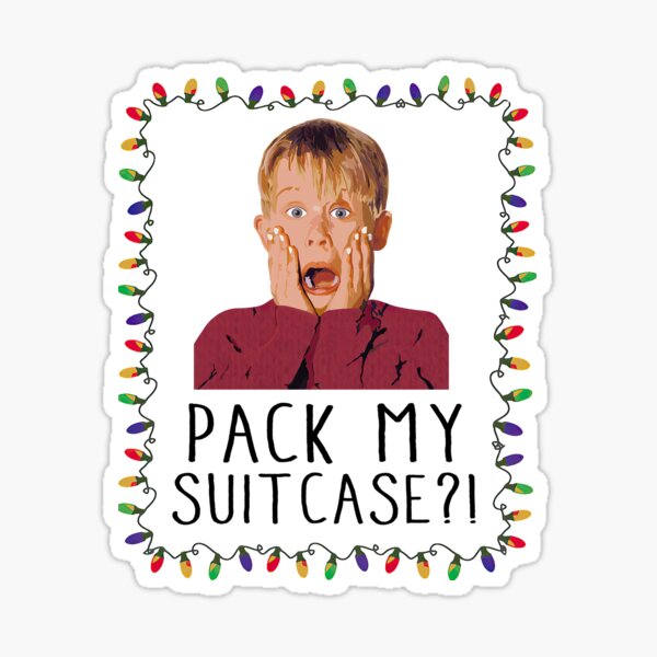 Sticker: Meinen Koffer Packen