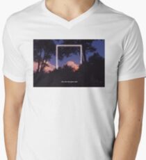 Rectangle x Lyrics No. 3 Men's V-Neck T-Shirt