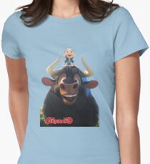 Ferdinand The Bull Women's Fitted T-Shirt
