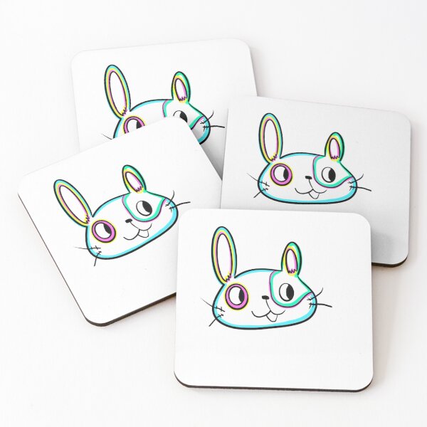 Item preview, Colorful pastel bunny  designed and sold by Scrapgenie.