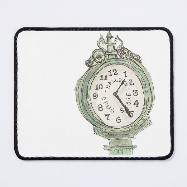 Item preview, Hallet's Clock - Bath, Maine designed and sold by SeabirdDesign.