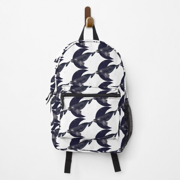 Item preview, Right Whale Crescent - Navy designed and sold by bellamousse design co.
