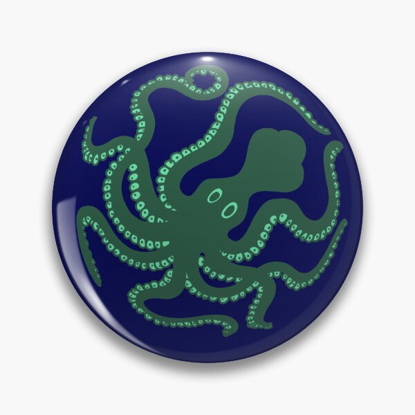 Item preview, Green Minoan Octopus designed and sold by rsarchaeology.