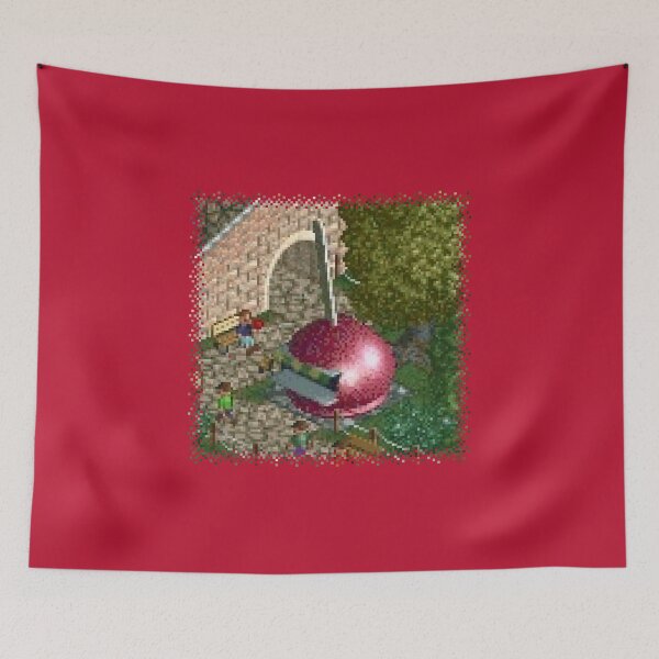 Item preview, RollerCoaster Tycoon RCT 1 - Candy Apple / Toffee Apple Shop / Stall designed and sold by vortiene.