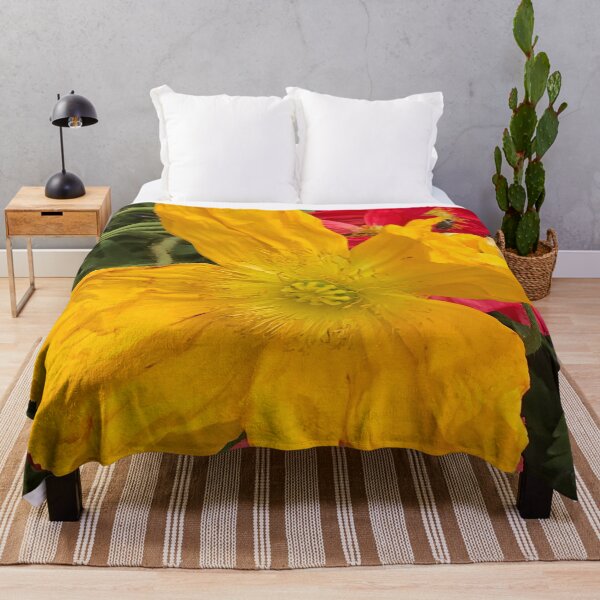 Item preview, Entertainingly Unique Avant-Garde Yellow Flower In Garden designed and sold by DEC02.