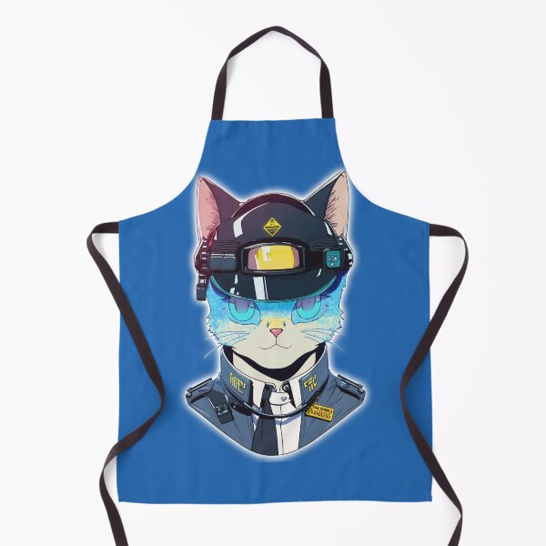 Item preview, Cyberpunk cat - Cop | "Cybercat Chronicles" collection designed and sold by RESToRAPTOR.