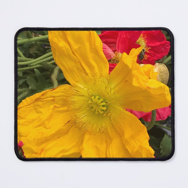 Item preview, Entertainingly Unique Avant-Garde Yellow Flower In Garden designed and sold by DEC02.