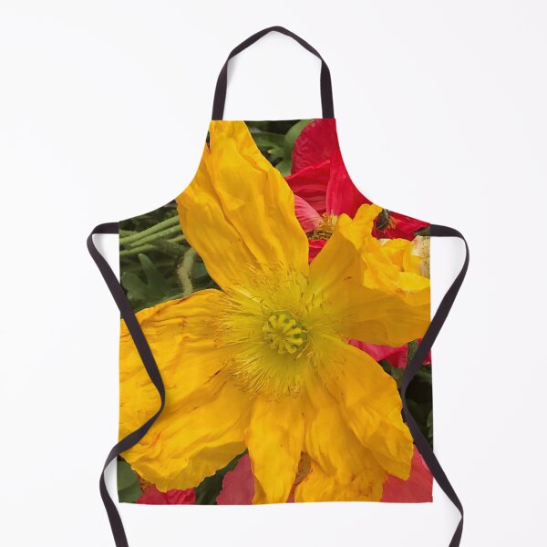 Item preview, Entertainingly Unique Avant-Garde Yellow Flower In Garden designed and sold by DEC02.