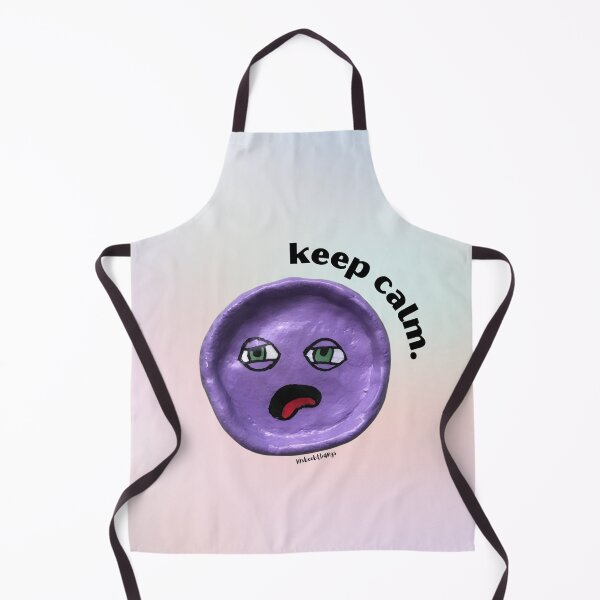 Item preview, Keep Calm Purple Blob Dude, Aesthetic Pastel | lilsboobthangs designed and sold by lilsboobthangs.