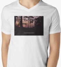 Rectangle x Lyrics No. 4 Men's V-Neck T-Shirt
