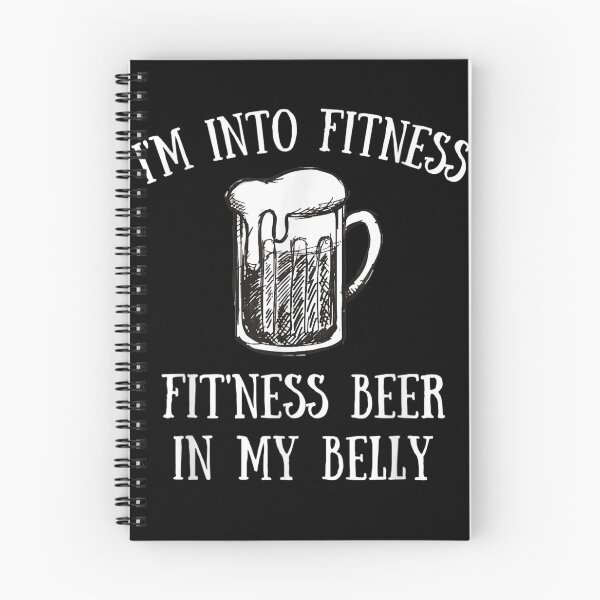 Item preview, Im Into Fitness Fitting This Beer in My Belly Funny  designed and sold by guyebeder.