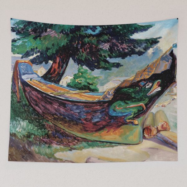 Item preview, Emily Carr Indian War Canoe Alert Bay 1912 designed and sold by TheRedVineyard.
