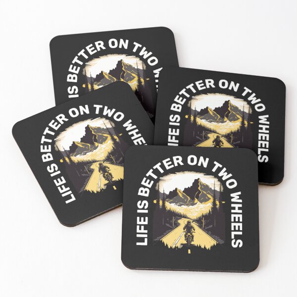 Item preview, Life is Better on Two Wheels designed and sold by Kamran-Sharjeel.