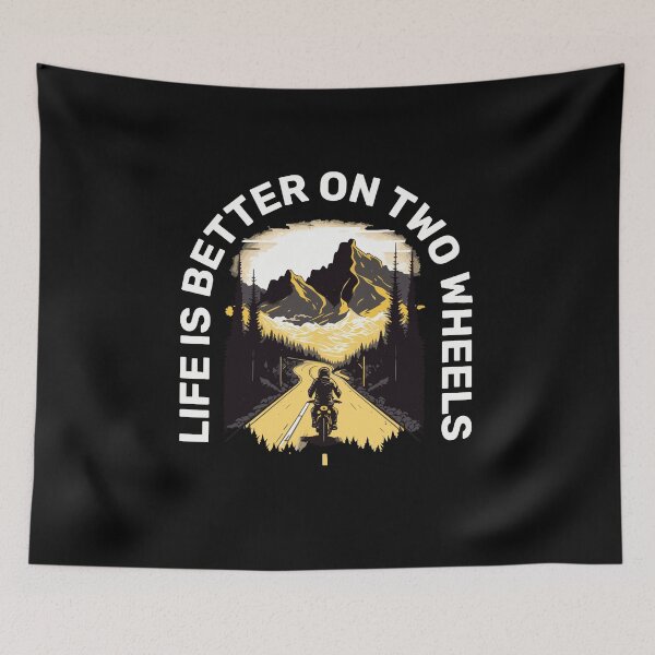 Item preview, Life is Better on Two Wheels designed and sold by Kamran-Sharjeel.