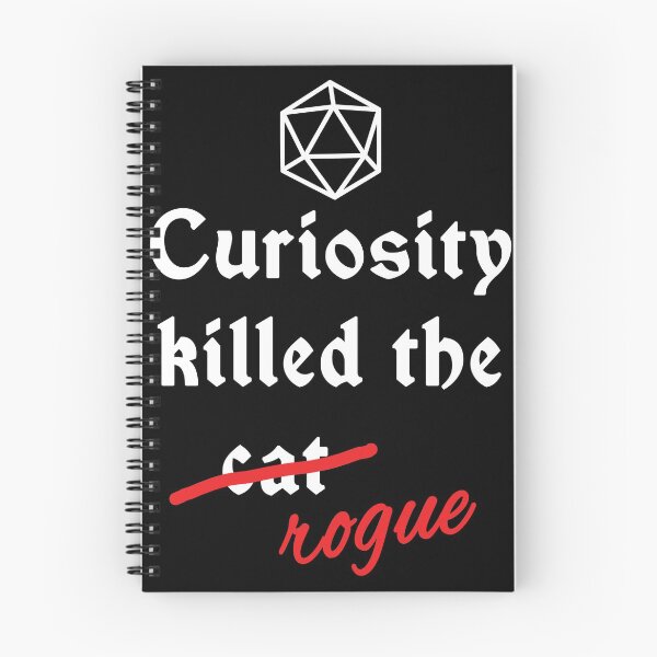 Item preview, Dnd - Curiosity killed the rogue designed and sold by DigitalCleo.