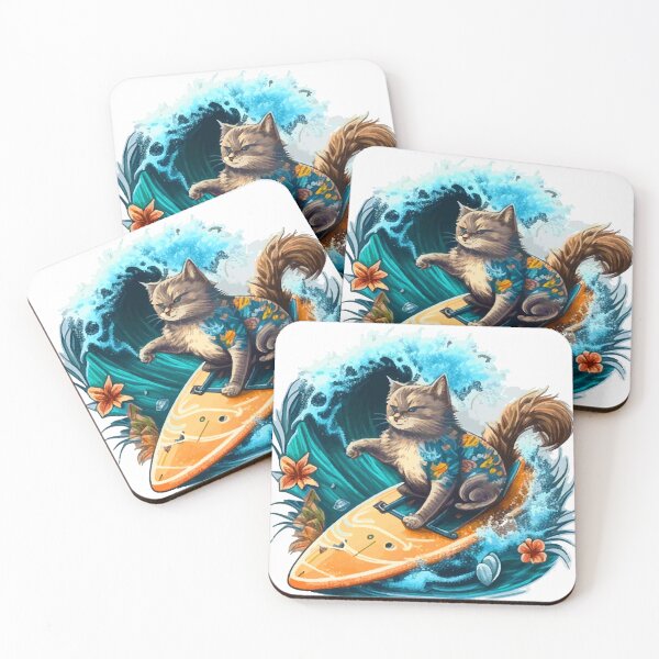Item preview, Russian Blue Hawaii Surf designed and sold by Kona Cat Creationz.