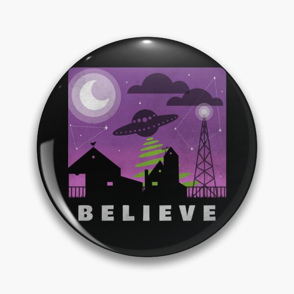 Item preview, Believe in aliens village nightscape   designed and sold by namcauthu.