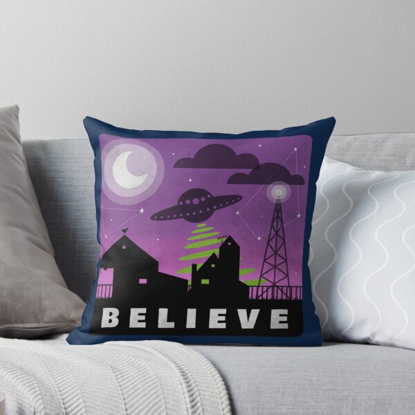 Item preview, Believe in aliens village nightscape   designed and sold by namcauthu.