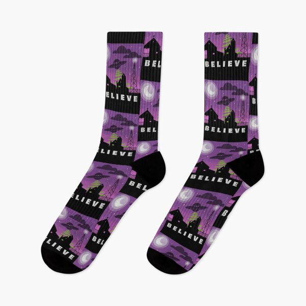 Item preview, Believe in aliens village nightscape   designed and sold by namcauthu.