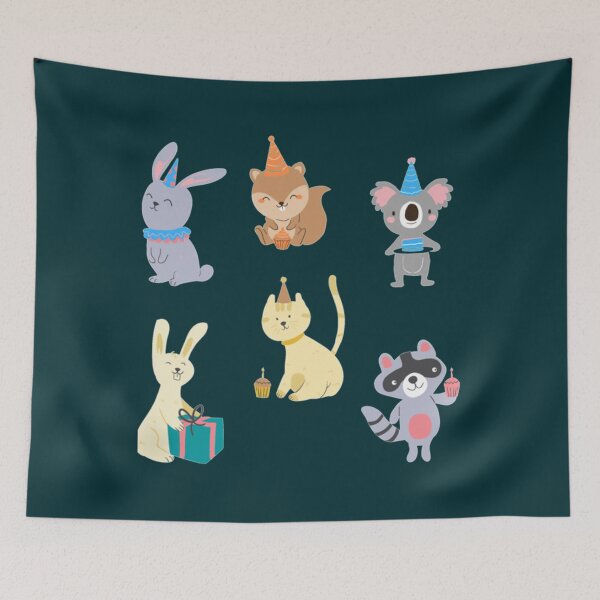 Item preview, pack animals birthdays     designed and sold by namcauthu.