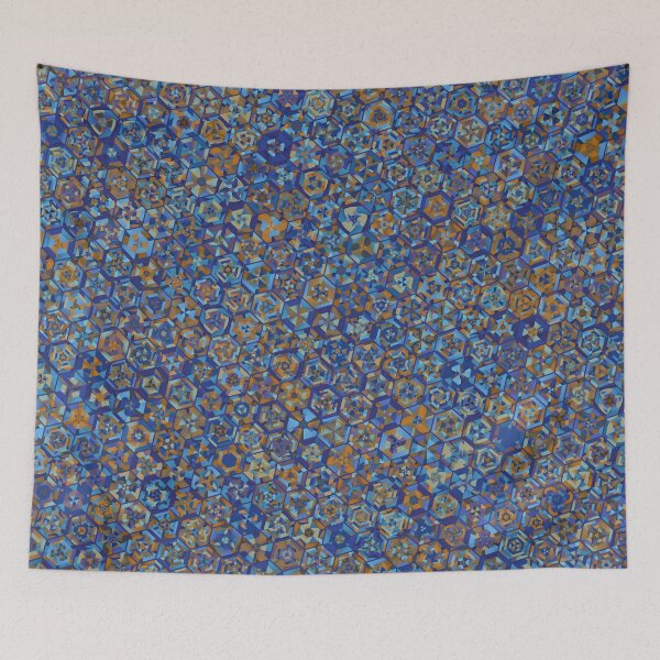 Item preview, Blue Hex Confetti designed and sold by shakespeare1212.