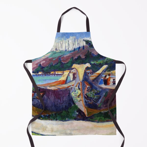 Item preview, First Nations War Canoes in Alert Bay by Emily Carr designed and sold by TheRedVineyard.
