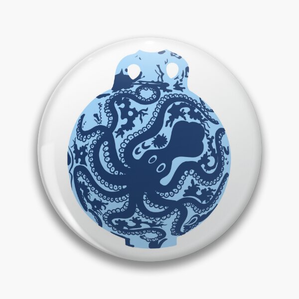 Item preview, Tarheel Minoan Octopus Flask designed and sold by rsarchaeology.